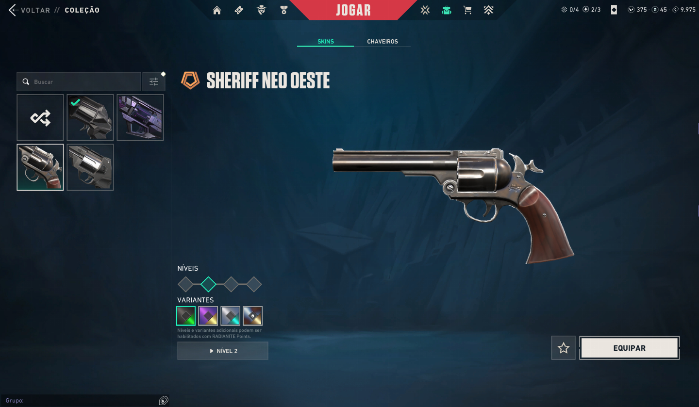 Conta valorant varias skins ex Ascendete 3