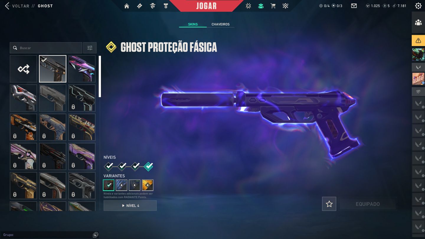Conta Valorant 1800 Gastos