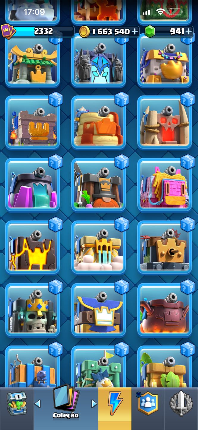 Conta de Clash Royale full maximizada