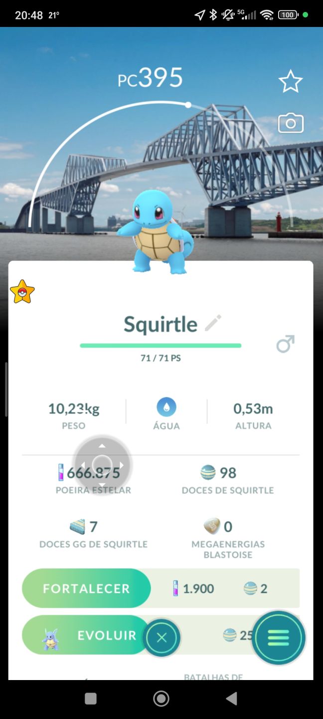 Pokémon com fundo especial(locais) e eventos