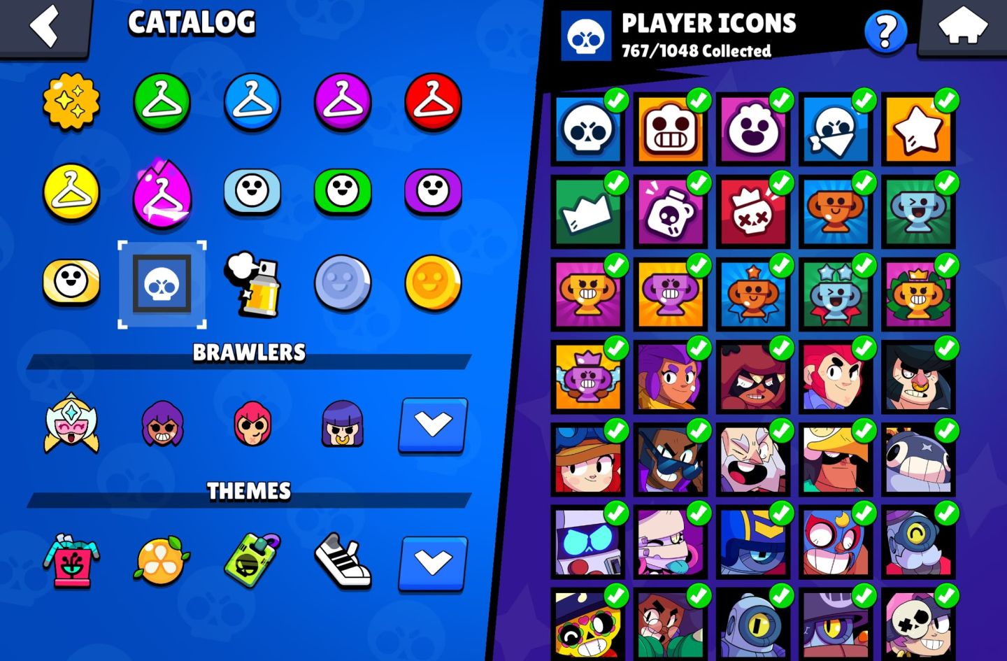 Conta Brawl Stars 103k trofeus || Todas hypercargas e 29 classe 35 legado