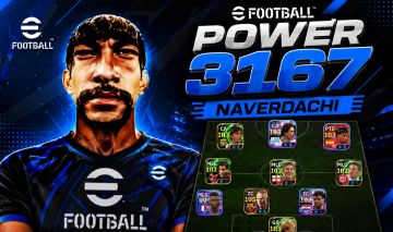 Conta de efootball 3167 Power top pra começar!