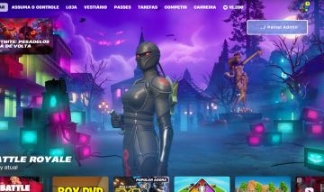 Conta de fortnite com 10k de vbux