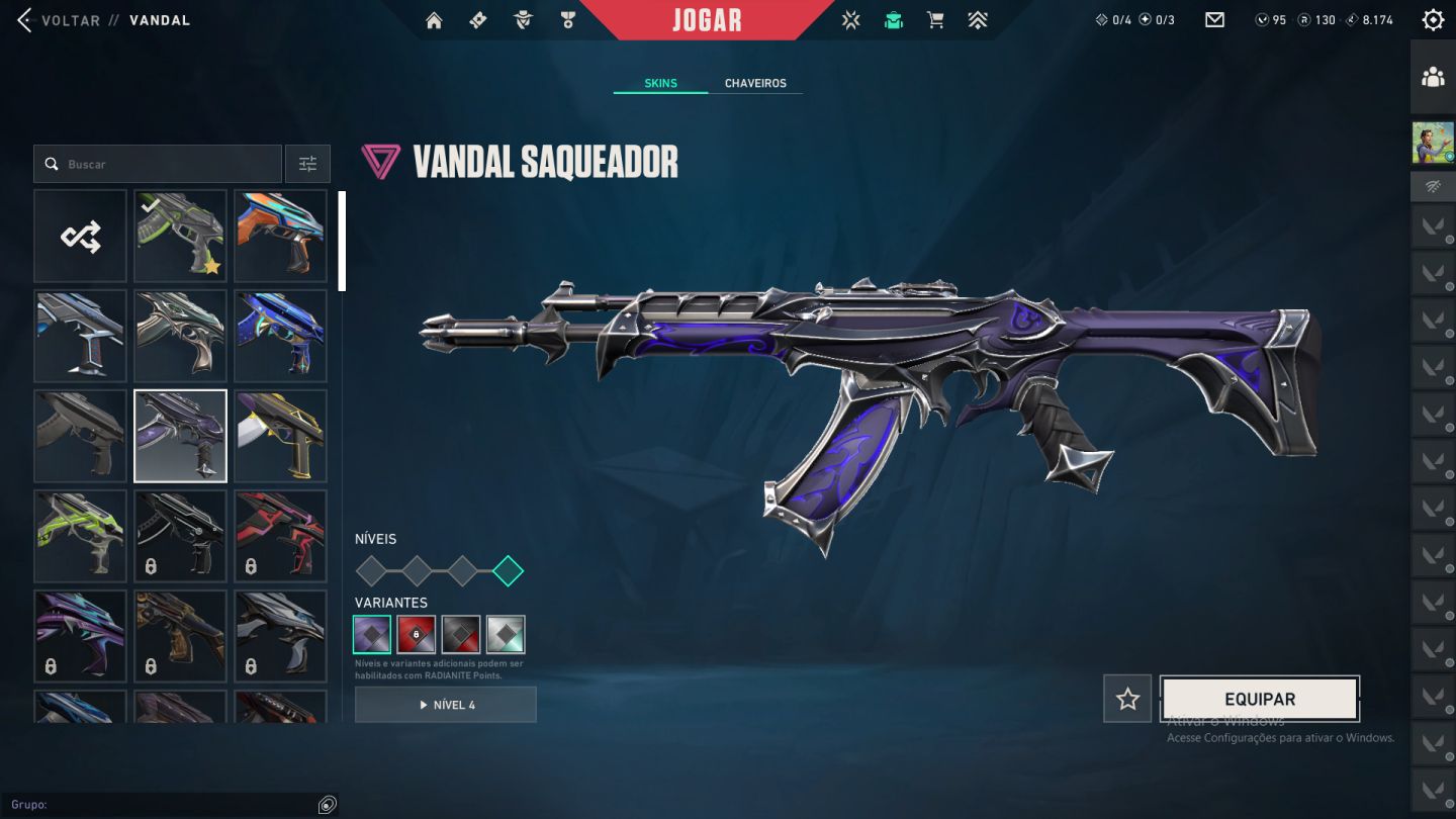 CONTA VALORANT COM MUITA SKIN BOA GASTOS MAIS DE 1000$