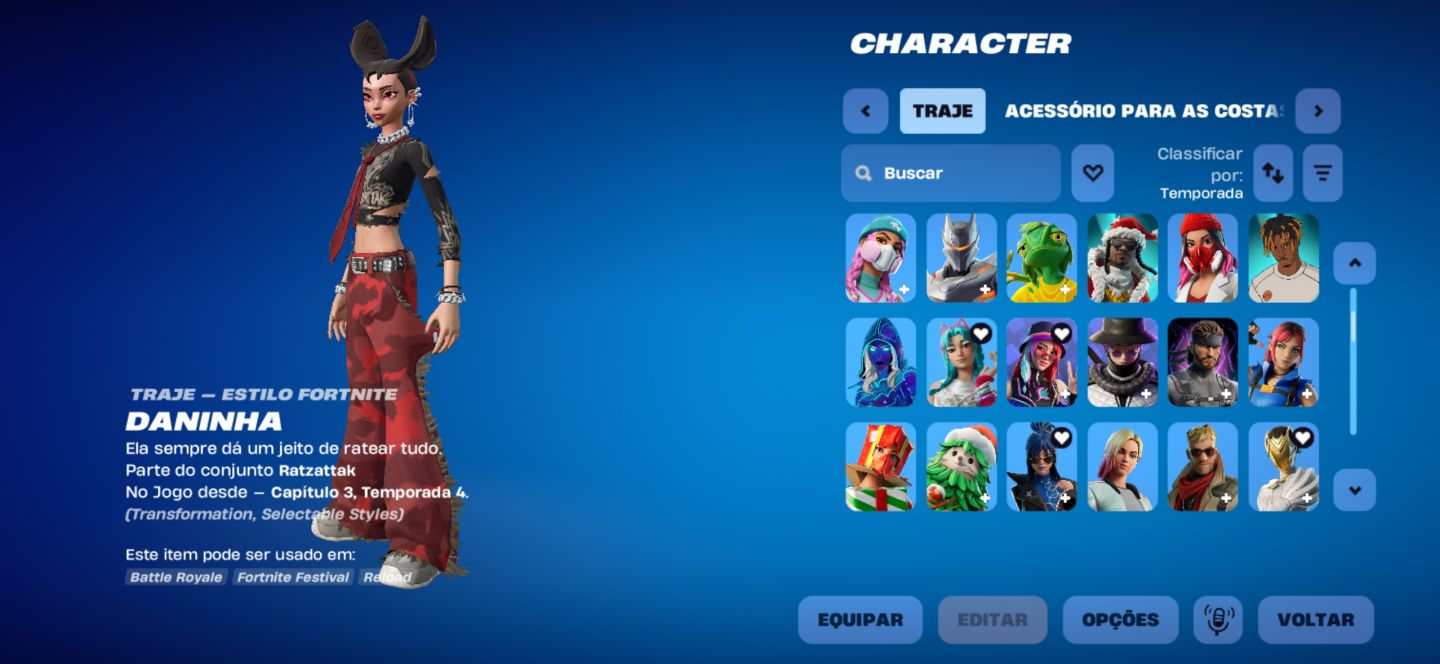 Conta fortnite antiga com 2k gasto