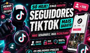 Seguidores TikTok Entrega Rápida + Garantia de Reposição