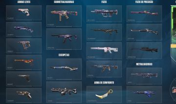 Conta valorant cheia de skin