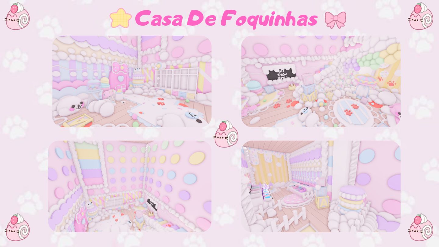 ADOPT ME | CASINHAS ATUALIZADAS E FOFAS (ESTOQUE ATUALIZADO!! )