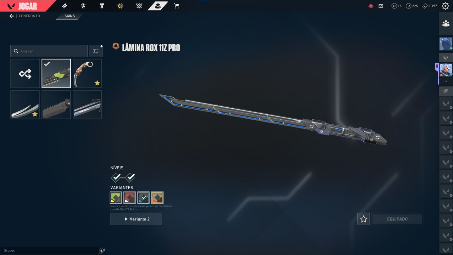 Conta de Valorant com skins valor Negociavel