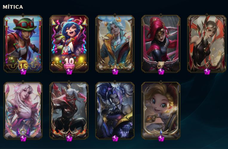 Conta League of Legends Gold 2