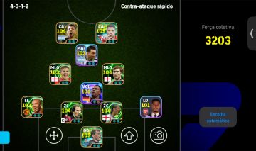 Conta de efootball upada com vini Júnior show time raro