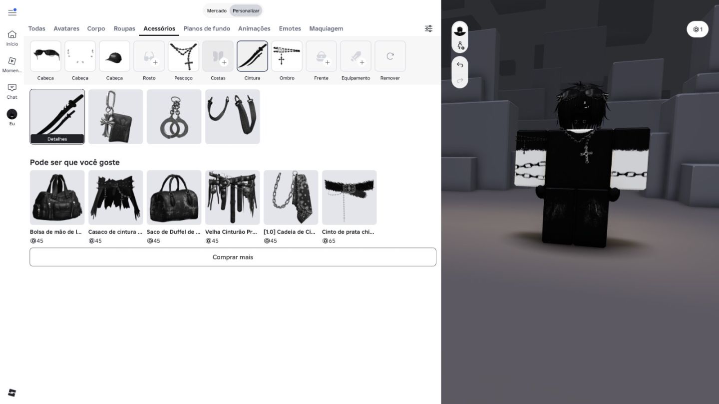 CONTA DE ROBLOX MUITO BOA! + BLOX FRUITS