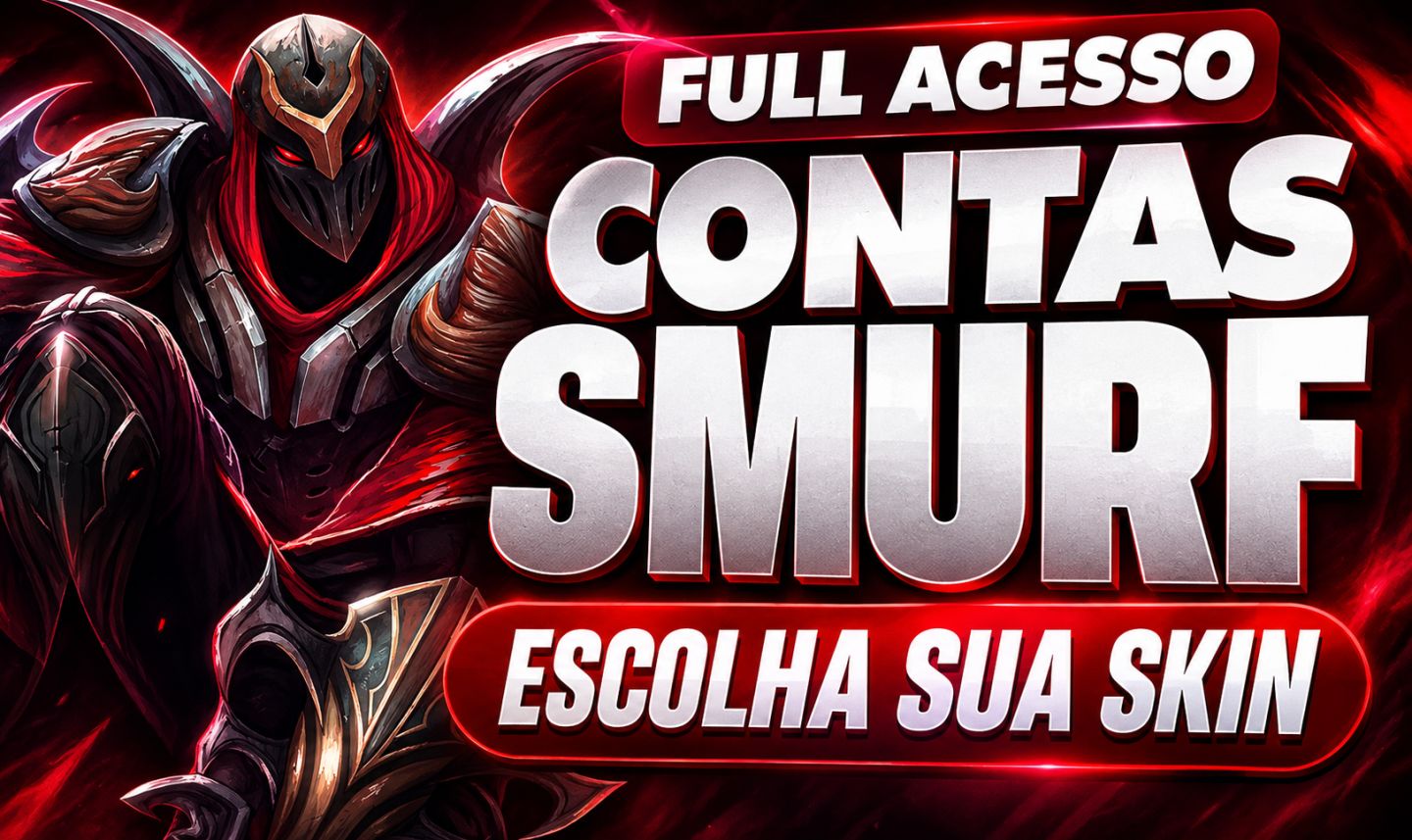 ( ESCOLHA SUA SKIN ) LVL 30-15 CONTAS SMURF LOL ( SERVER BR - SEM RANQUE/ELO )
