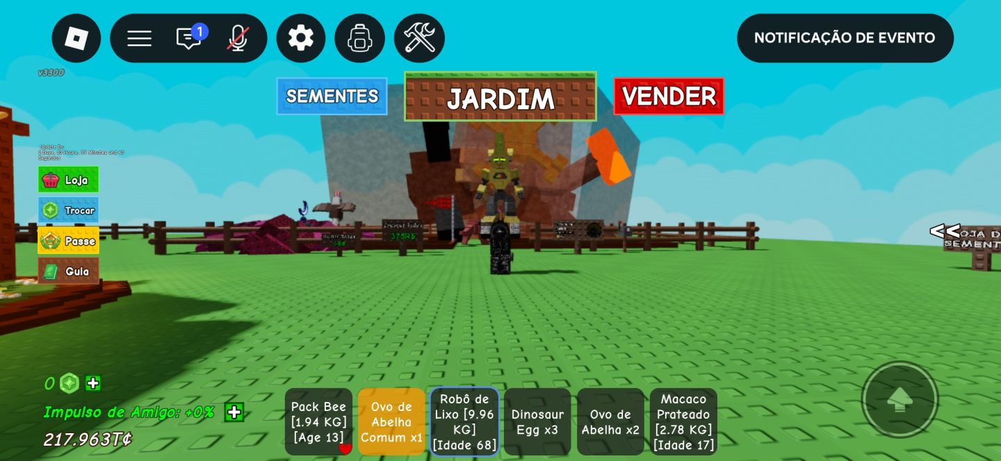 Conta Roblox muito boa 3 anos criada +1K5 de robux gastos