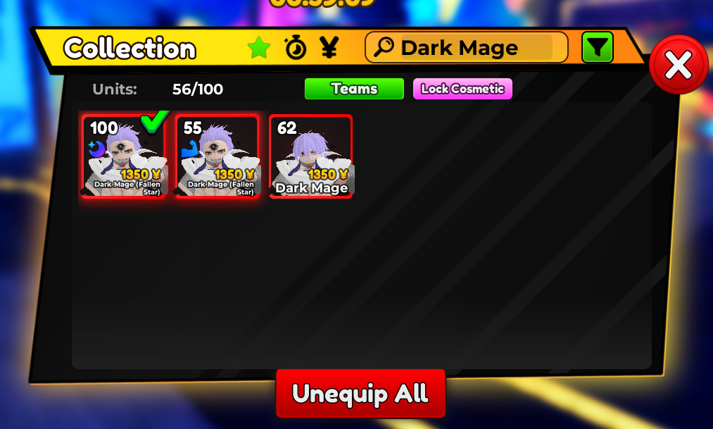 CONTA COM UNIQUE SHINY CREAM + DARKMAGE EVO CELESTIAL + SIREN SHINY!!