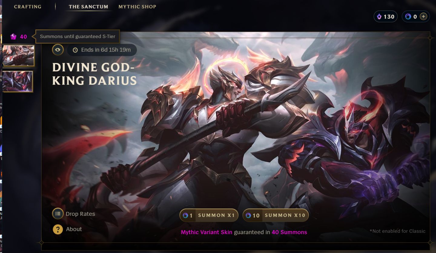 Prata - mmr de Platina - lv292 - 3 skin ultimate, 10 anos de conta