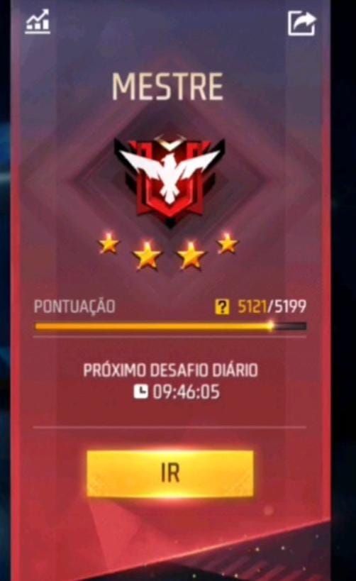 SUBIR PONTOS FREE FIRE | BR-RANKED (MAPA ABERTO) | DO BRONZE AO DESAFIANTE