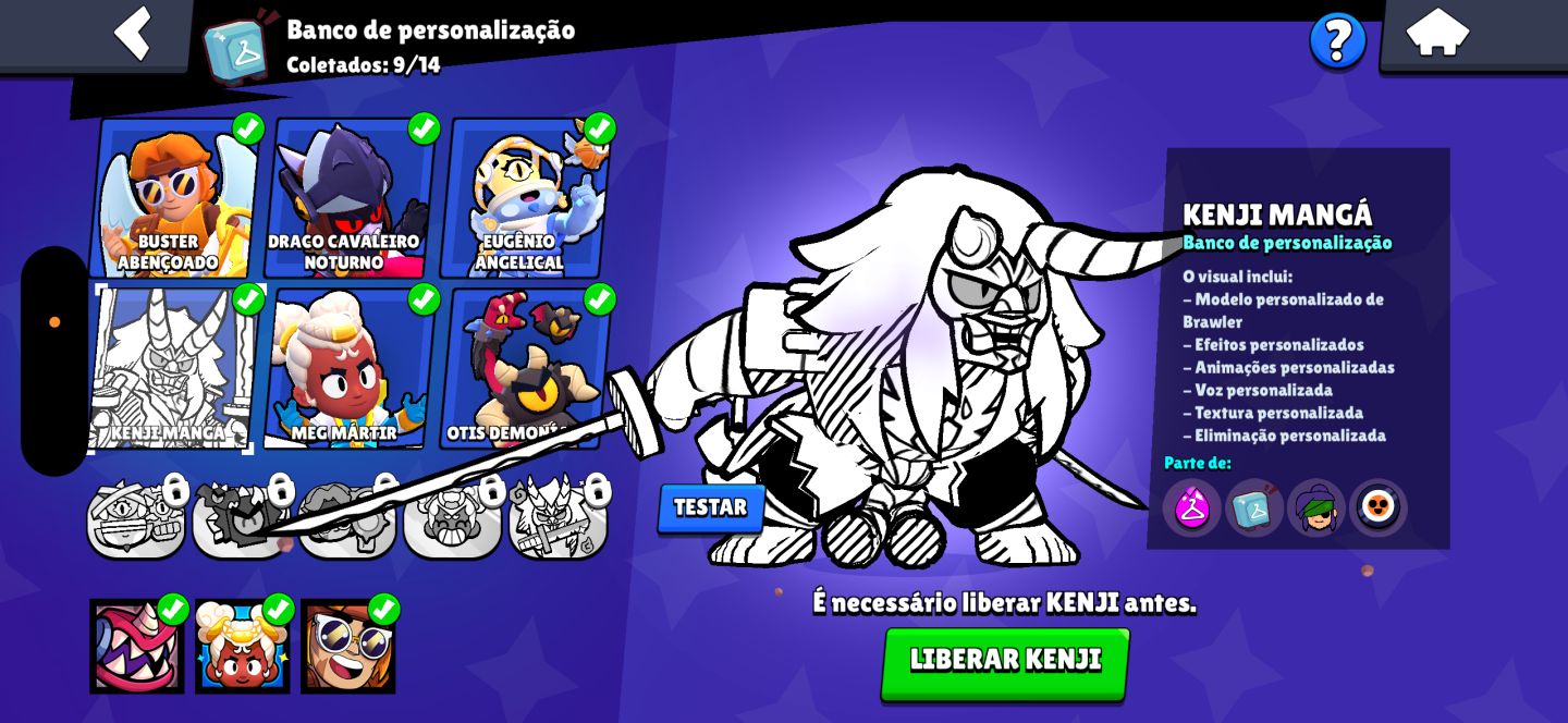 CONTA DE BRAWL COM FANG FÃ E 2 PRO PASS PREÇO JUSTO