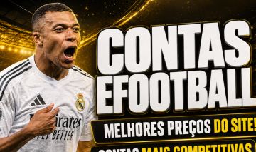 MELHORES CONTAS EFOOTBALL INICIANTE (SHOWTIMES E EPICOS)