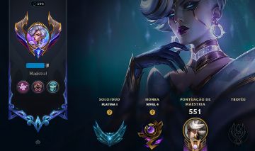 CONTA LOL PLATINA 1 | 266 SKINS | EZREAL ULTIMATE + 10 MÍTICAS + 18 LENDÁRIAS