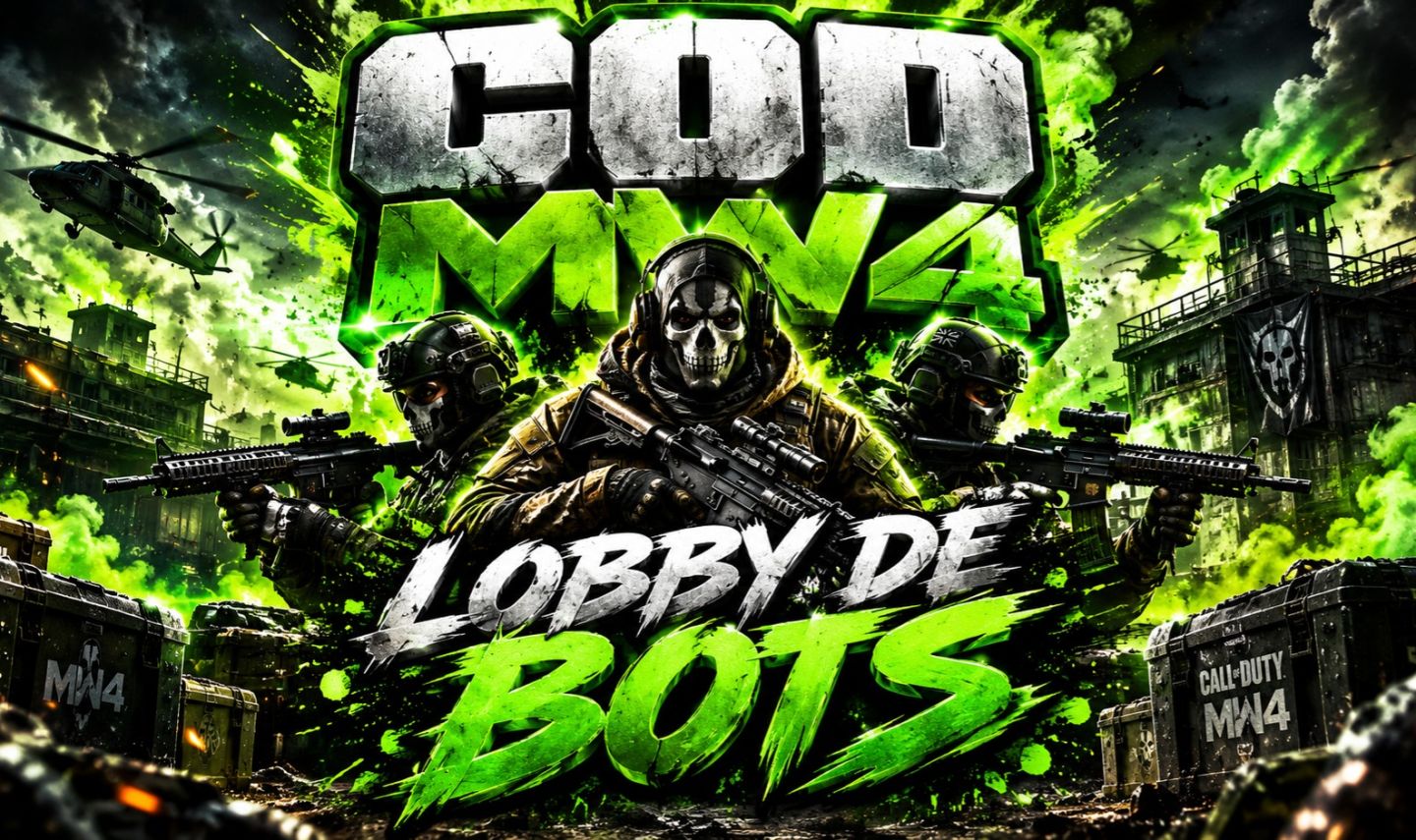 Call Of Duty COD Modern Warfare 4 MW4 BOT LOBBYS MENOR PREÇO