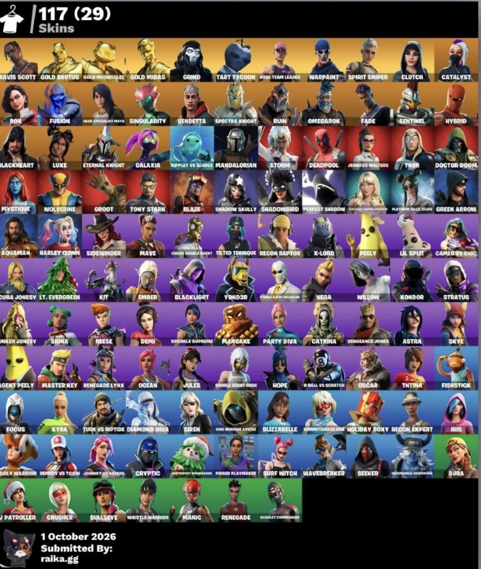 Conta Fortnite Ativa | Full Acesso + Skins Exclusivas (Travis Scott)