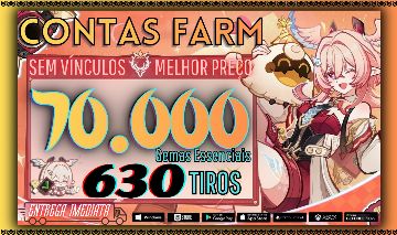 GENSHIN IMPACT CONTAS REROLL [SEM VÍNCULOS] [ENTREGA IMEDIATA]