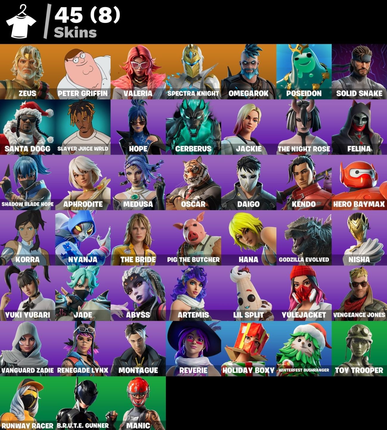 CONTA DE FORTNITE COM 45 SKINS | Toy Trooper | PROMOÇÃO!