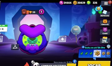 Conta de brawl stars muito boa e com 62 mil troféus