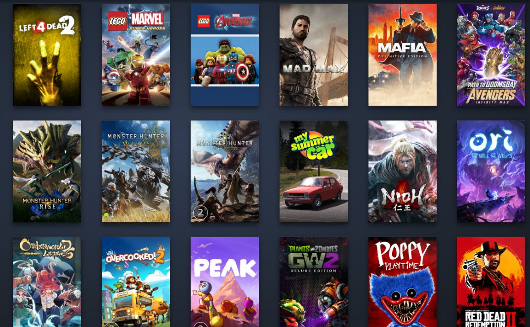 Minha conta da Steam