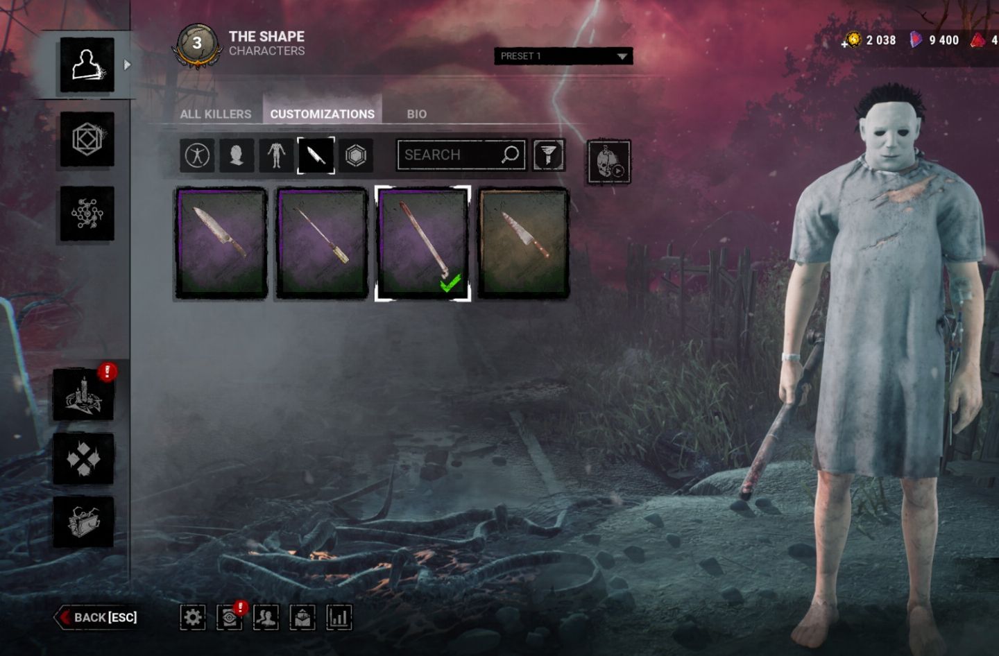 Conta dead by daylight 2021 rara