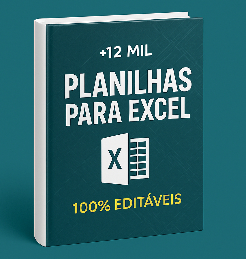 +12.000 Planilhas Profissionais para Excel 100% Editáveis | Super Pack