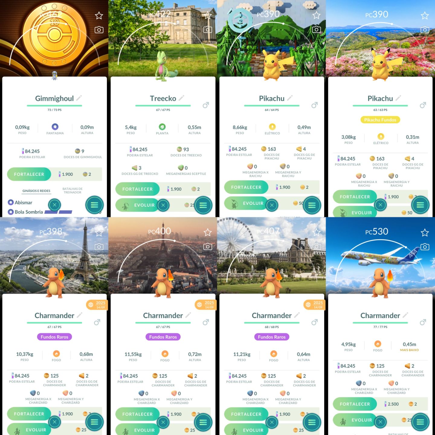 CONTA LV36 TERRAKION SHUNDO COM FUNDO E MEGA MEWTWO SHINY COM FUNDO - POKEMON GO