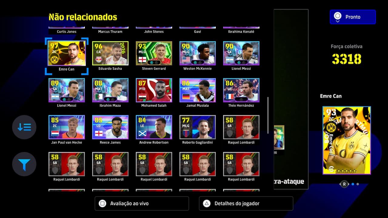 CONTA DE ELITE EFOOTBALL 2027 PS5 META ABSOLUTO QSE TODAS AS ULTIMAS BOX META