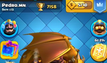 Conta de Clash royale para rapidinho!!