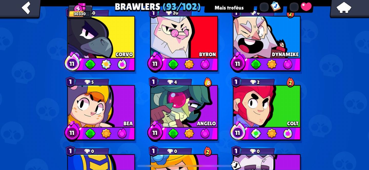 CONTA CLASH ROYALE RARA E MUITO FORTE 11.9K TROFÉUS/ 2 EM 1