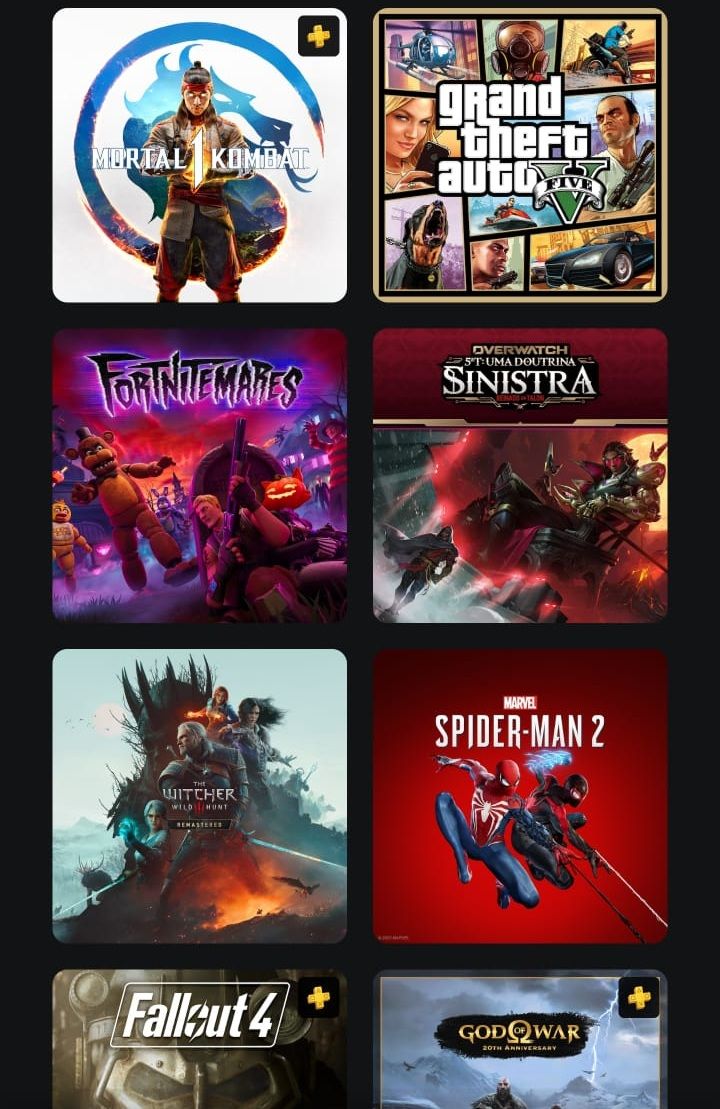 CONTA PSN RECHEADA - SPIDER-MAN, THE WITCHER, GTA 5 + PLUS ATIVA (2026)