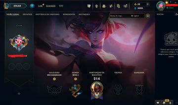 CONTA LOL + VALORANT | 132 SKINS | 73 CAMPEÕES | +20K RP