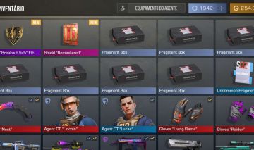 CONTA STANDOFF 2 - FACA MANTIS NEST + 2 LUVAS ARCANE + DIVERSAS SKINS