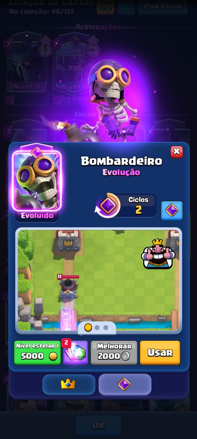 CONTA CLASH ROYALE 6426 TROFÉUS