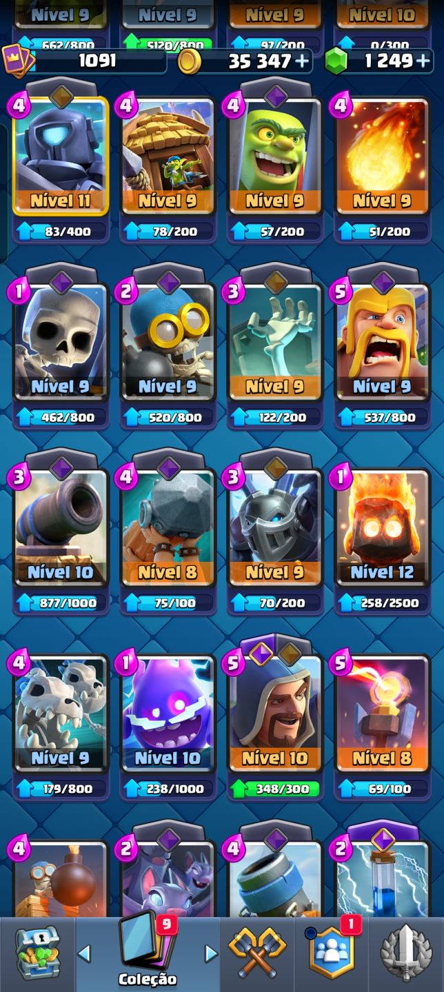 Conta Clash royale