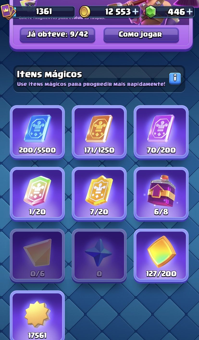 Conta Brawl 45k + Clash Royale 8k