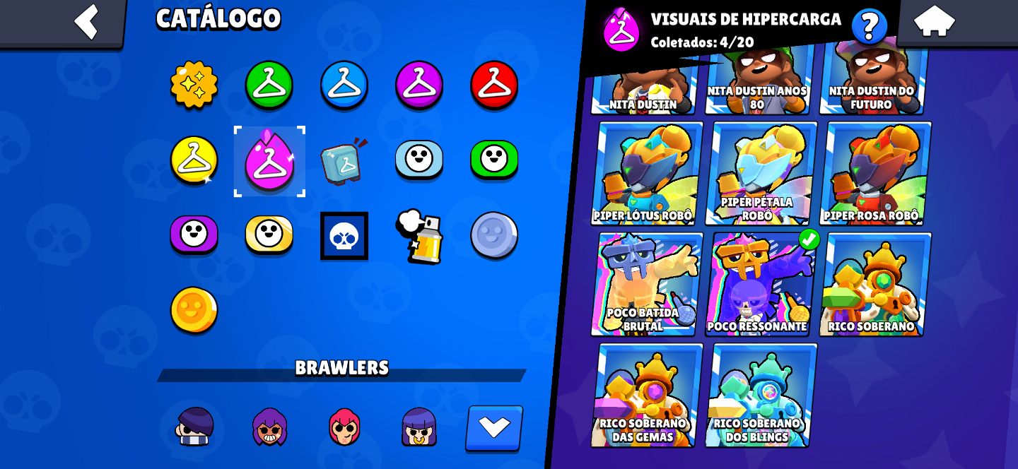 Conta Brawl Stars 19k kaze