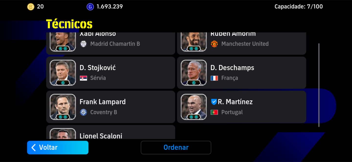 Conta efoteboll 3277 de força messi big time + time raro de legends