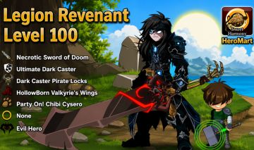 [AQW] CONTA ENDGAME COM HERO MART / CLASSE CALENDARIO/ HARD FARMS / RAROS