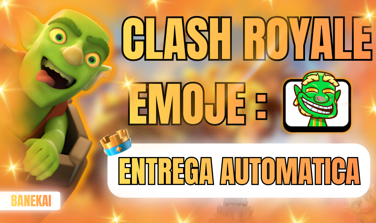 CLASH ROYALE TODOS OS EMOJES NO MOMENTO - [ENTREGA AUTOMATICA]