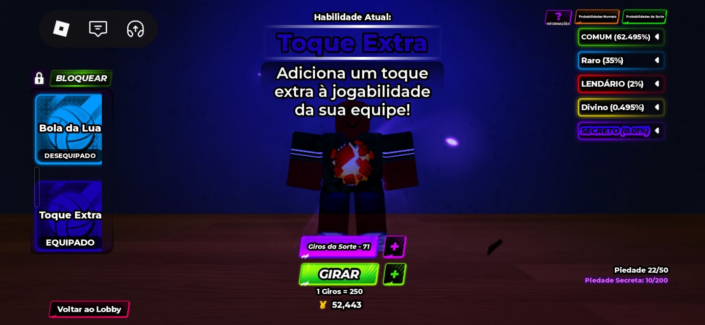 Conta de Haikyuu Legends com 3 OGs e muito mais