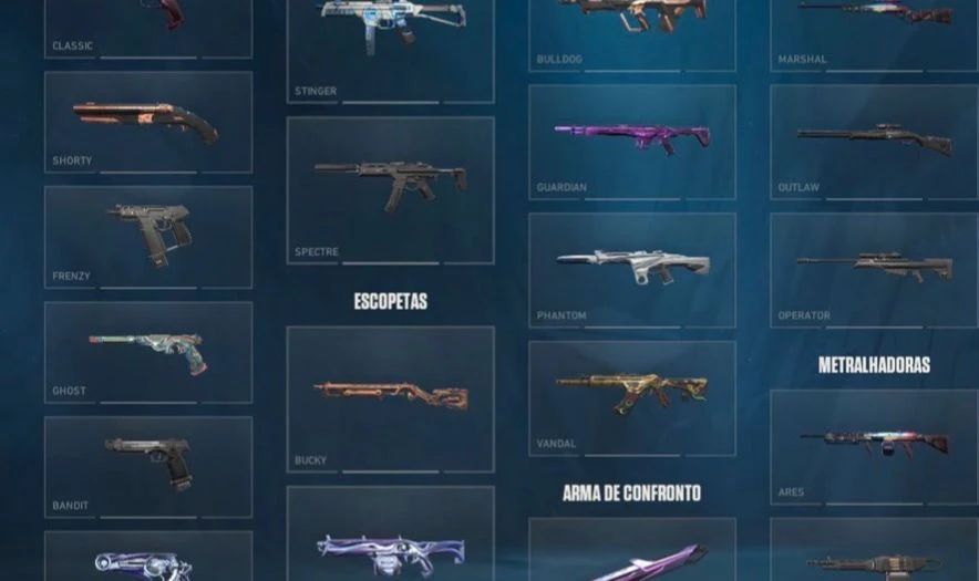 Conta Valorant Full Acesso com faca zerofang clean, além de skins de vandal e ph