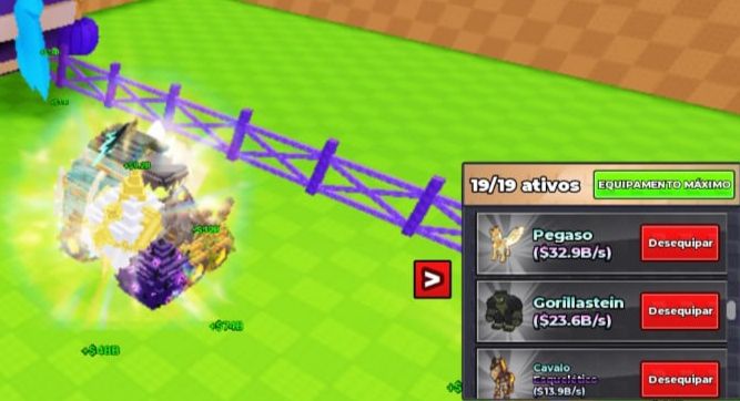 Conta focada roube um ovo 4t, 180b speed e com 8 divinos