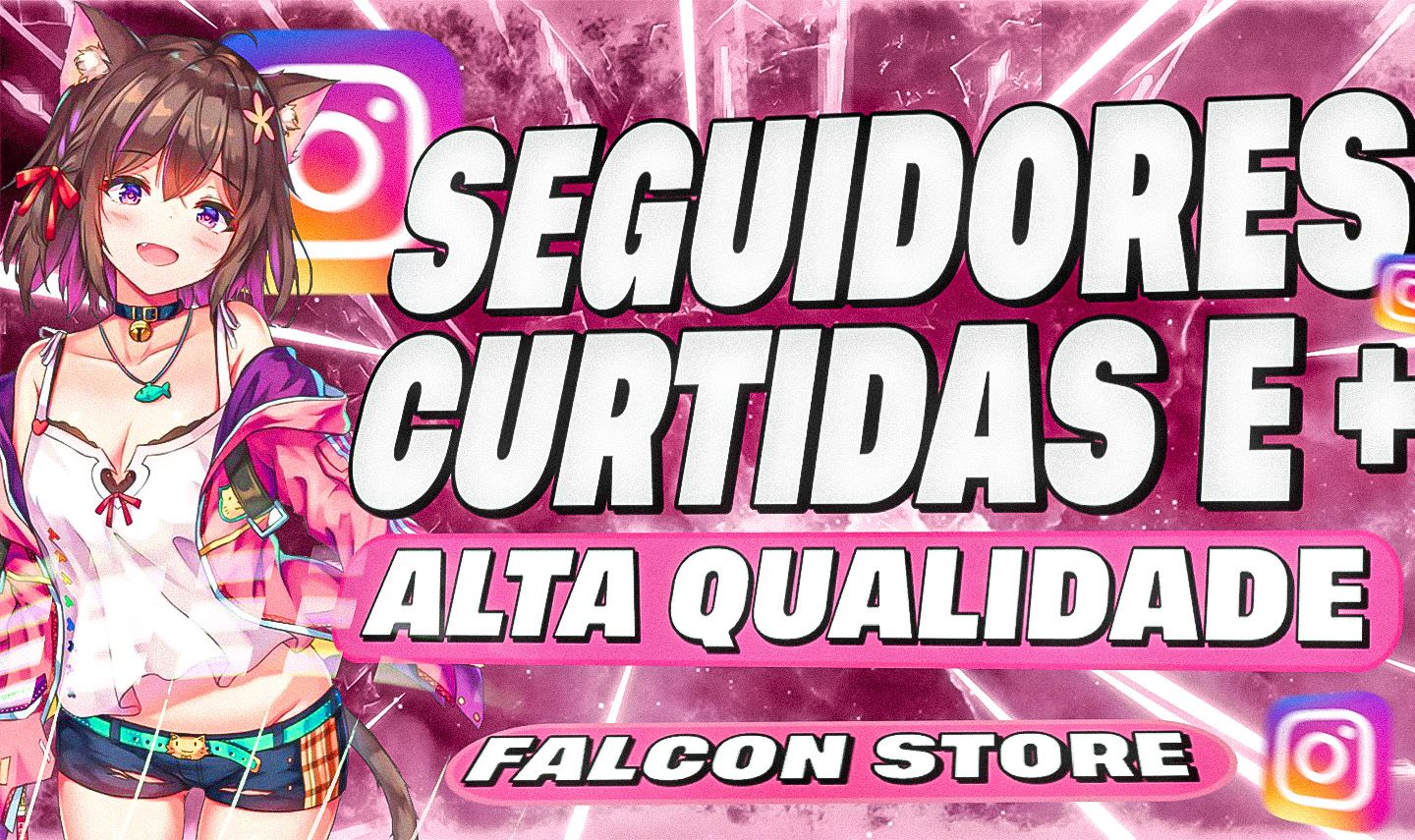 Seguidores Instagram Brasileiros | Curtidas | Entrega Rápida | Alta Qualidade